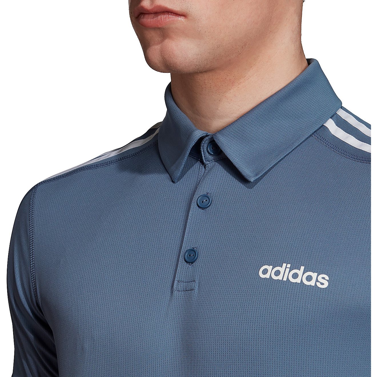 adidas Men's D2M 3S Polo Shirt                                                                                                   - view number 7