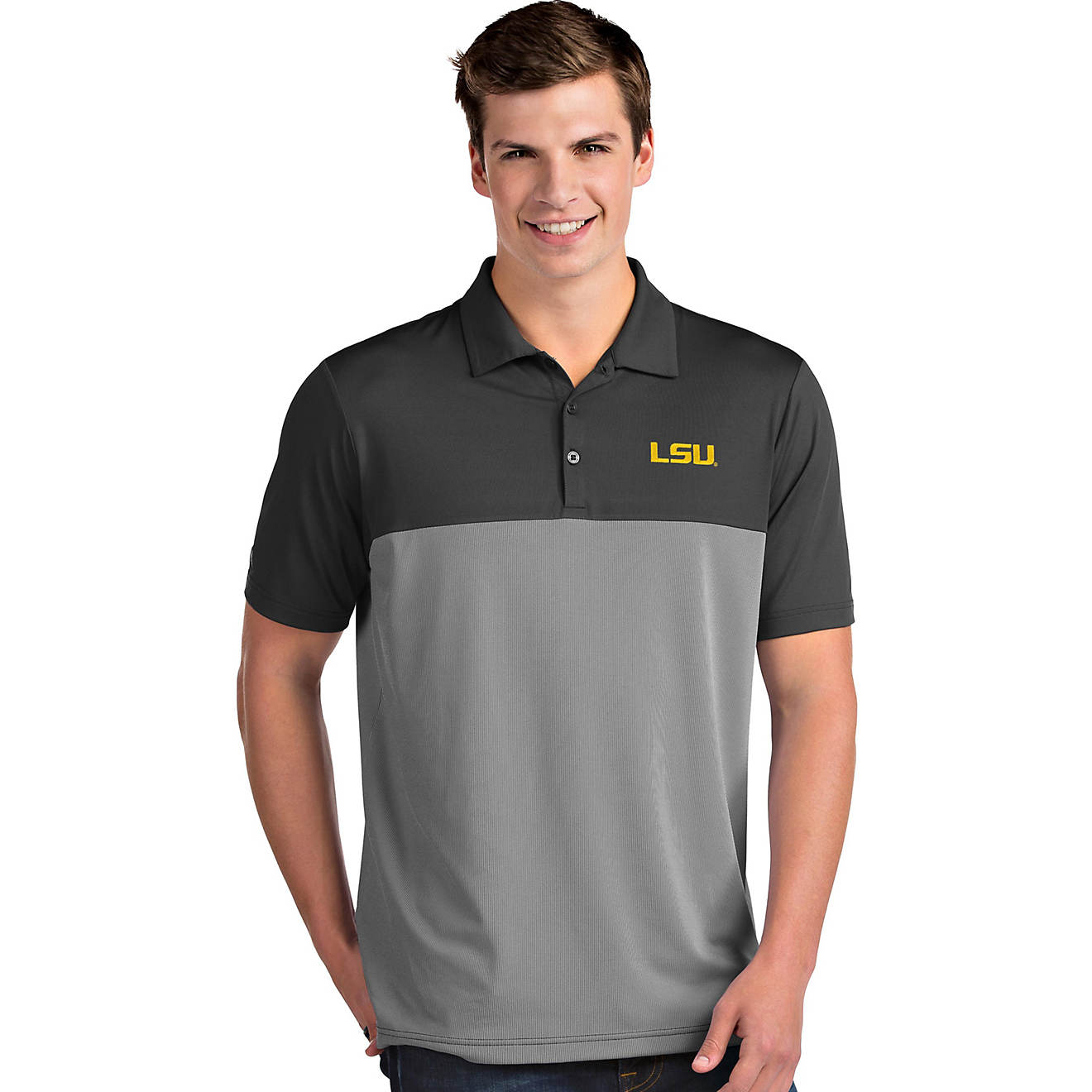 Antigua Men's Louisiana State University Venture Polo Shirt                                                                      - view number 1