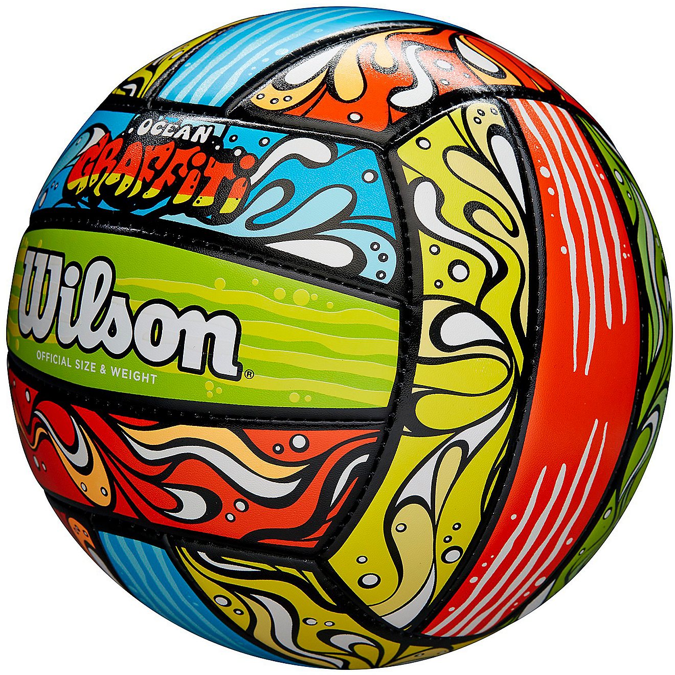Wilson Ocean Graffiti Volleyball                                                                                                 - view number 2