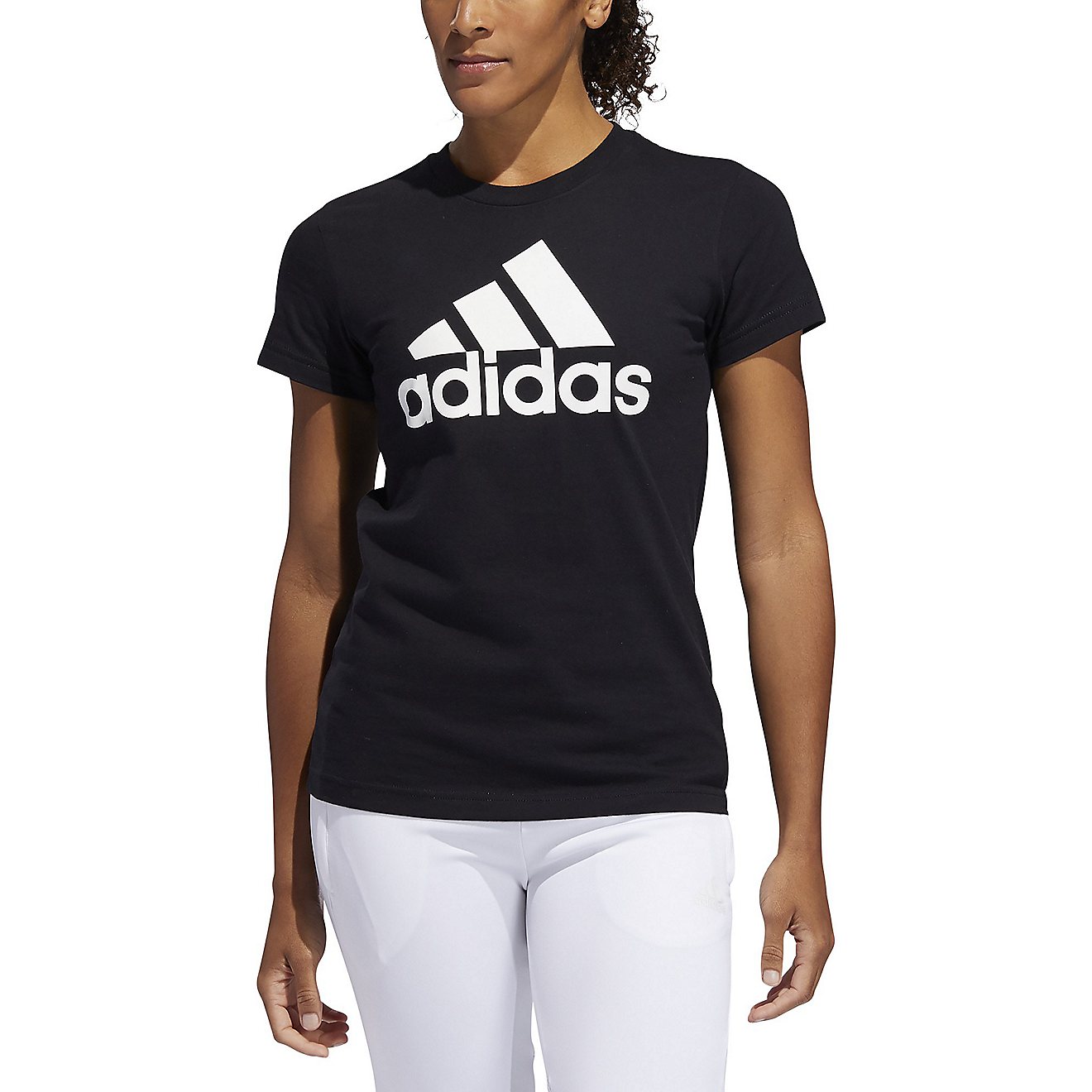adidas Women's Basic Badge of Sport T-shirt                                                                                      - view number 1