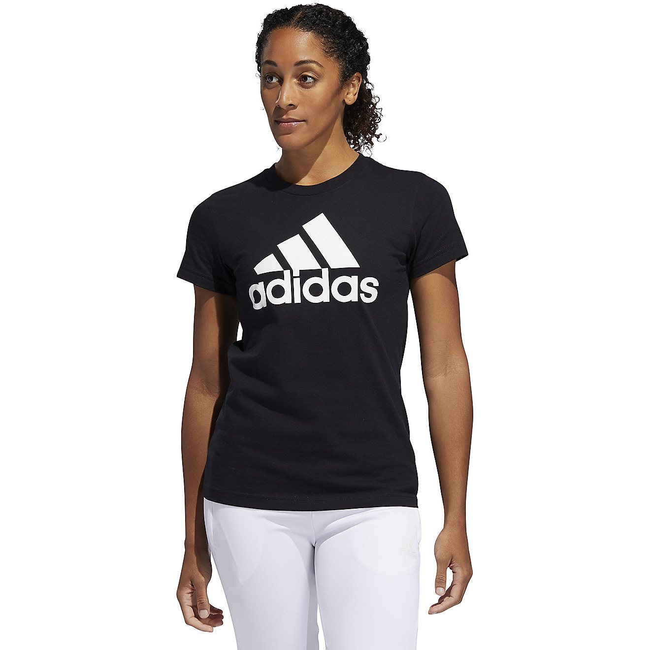 adidas Women's Basic Badge of Sport T-shirt                                                                                      - view number 2