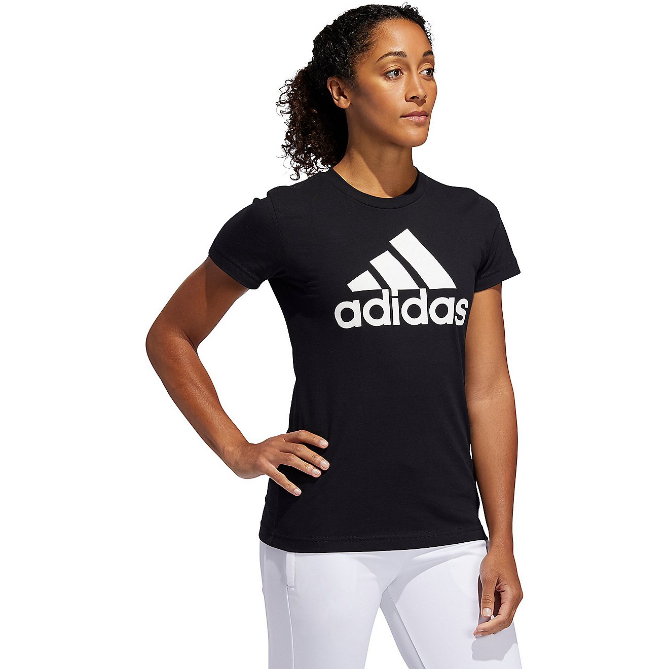 adidas Women's Basic Badge of Sport T-shirt                                                                                      - view number 10