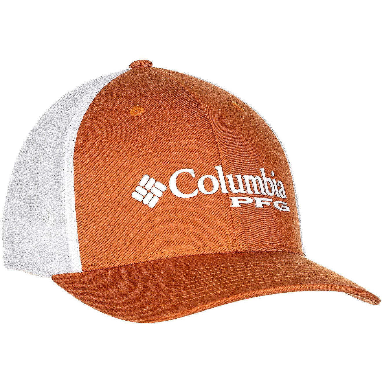 Columbia Sportswear Men's University of Texas PFG Mesh Ball Cap                                                                  - view number 2