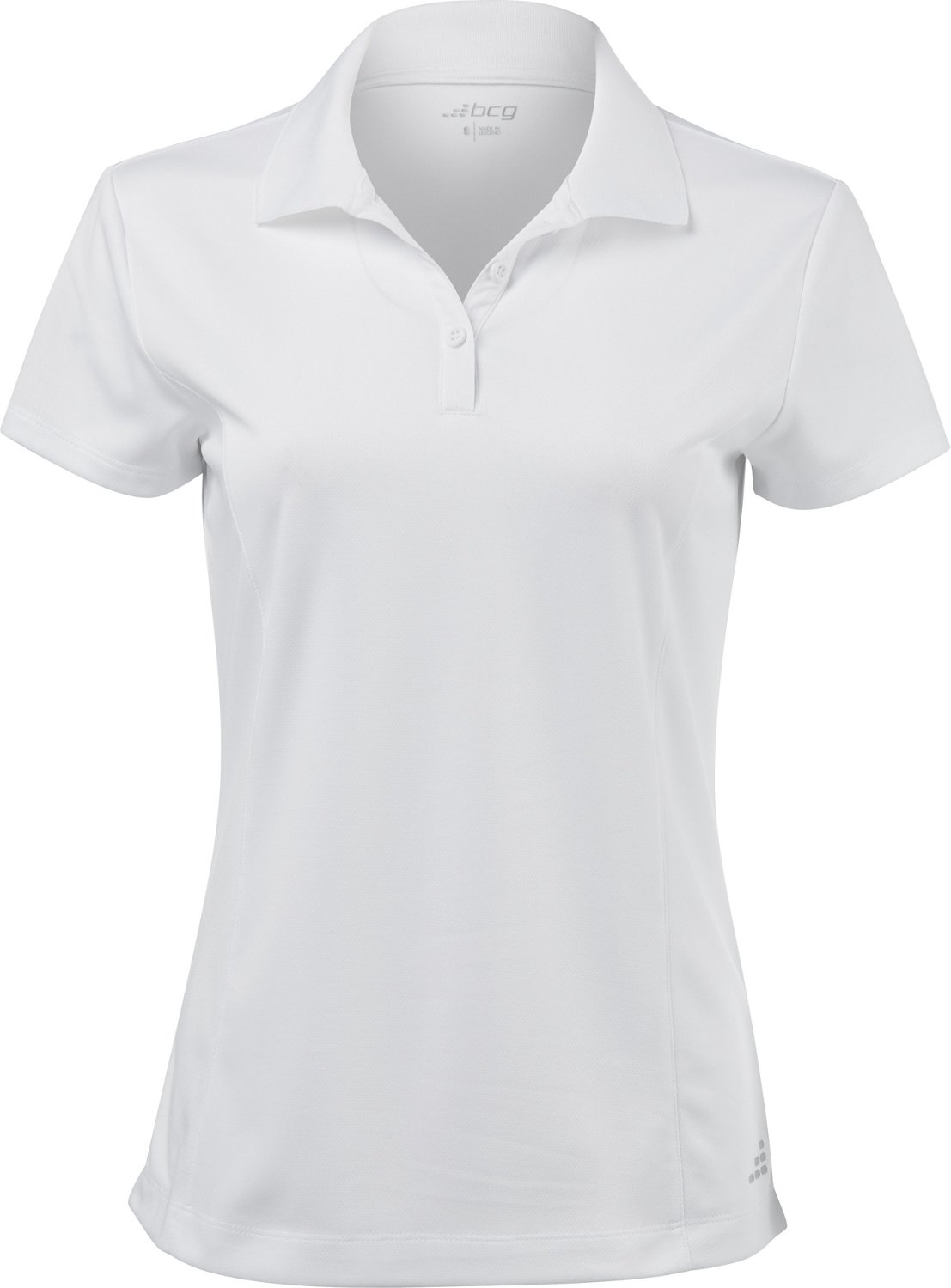 BCG Women's Athletic Solid Polo Shirt                                                                                           