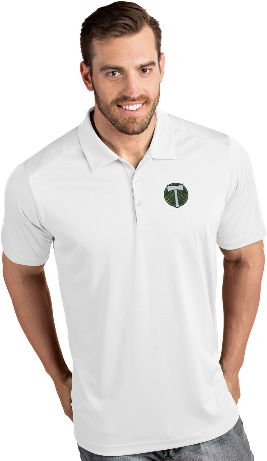 Antigua Men's Portland Timbers Tribute Polo                                                                                     