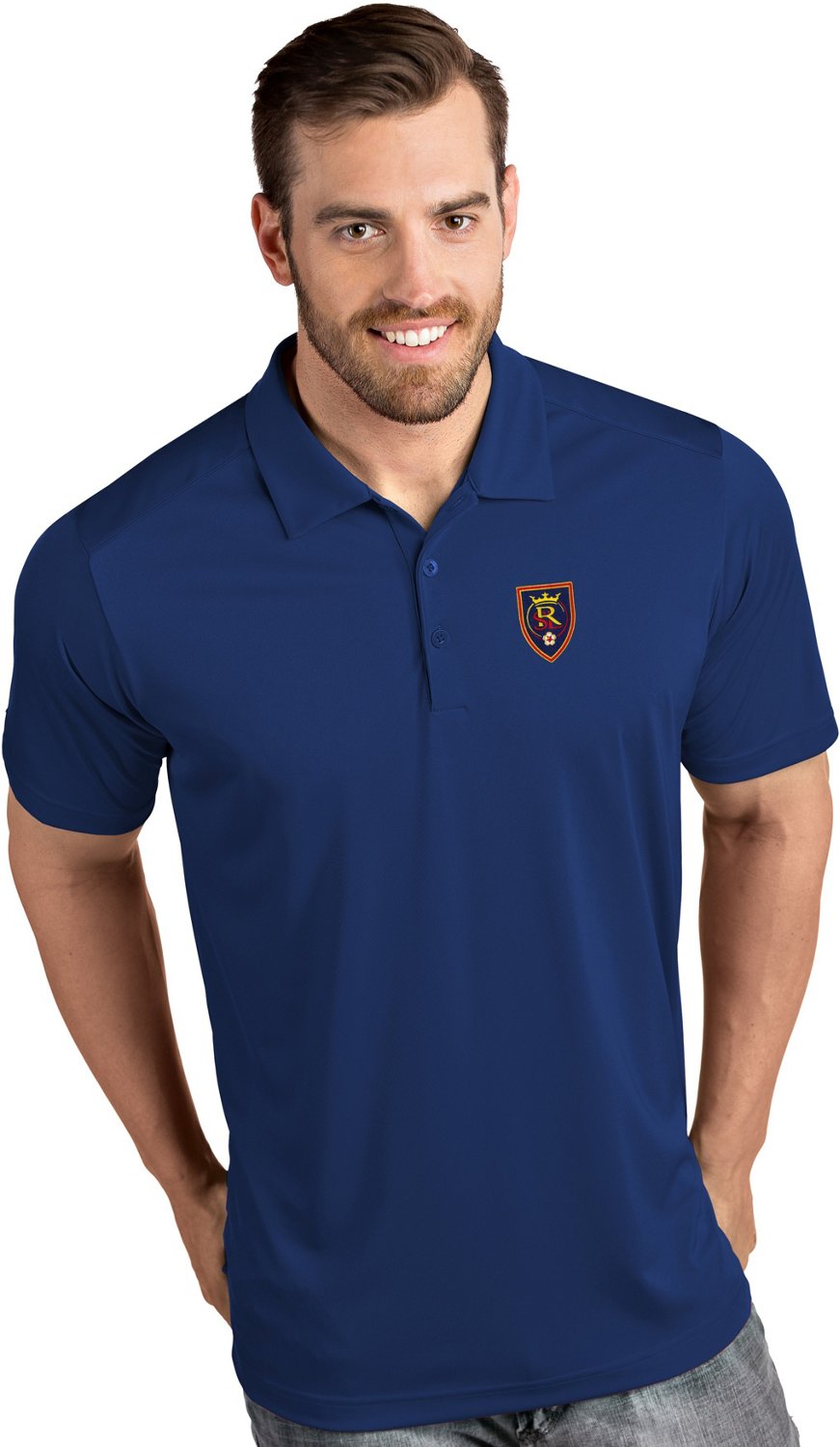 Antigua Men's Real Salt Lake Tribute Polo                                                                                       