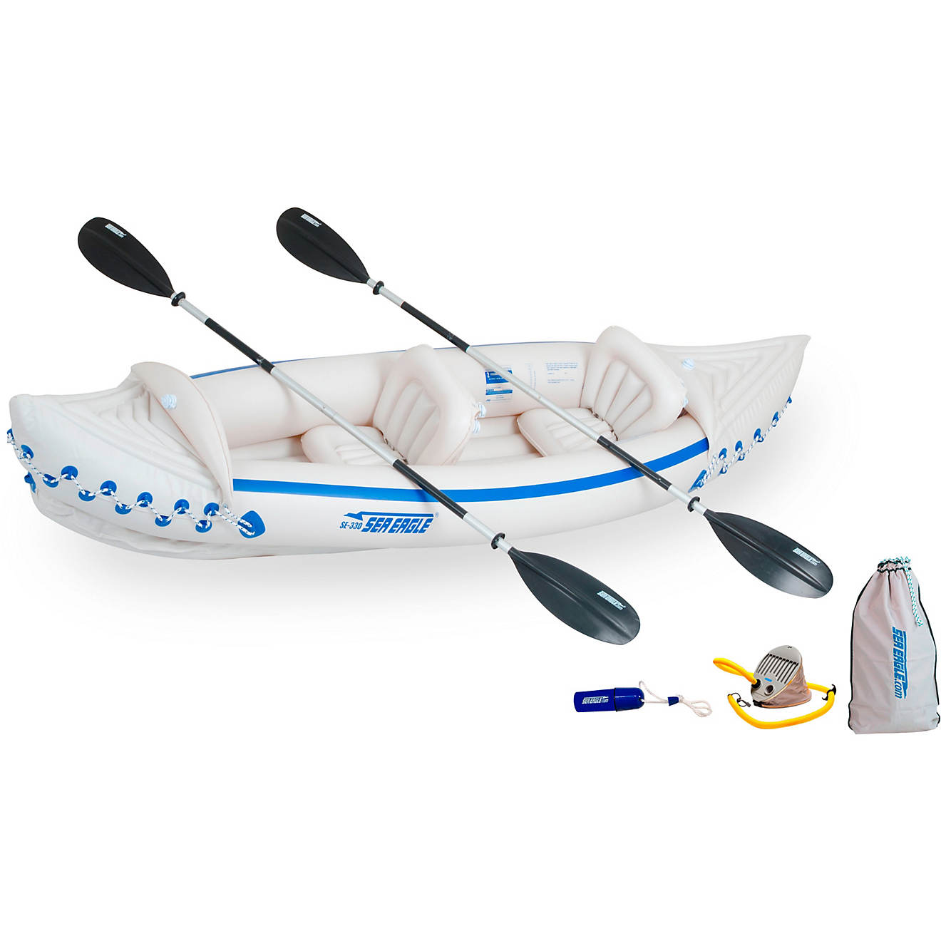 Sea Eagle 330 Deluxe Package 11 ft 2 in Inflatable Kayak                                                                         - view number 1