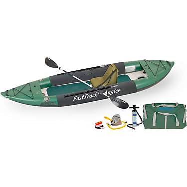 Sea Eagle 385 FastTrack Deluxe Solo 12 ft 6 in Inflatable Solo Fishing Kayak                                                    