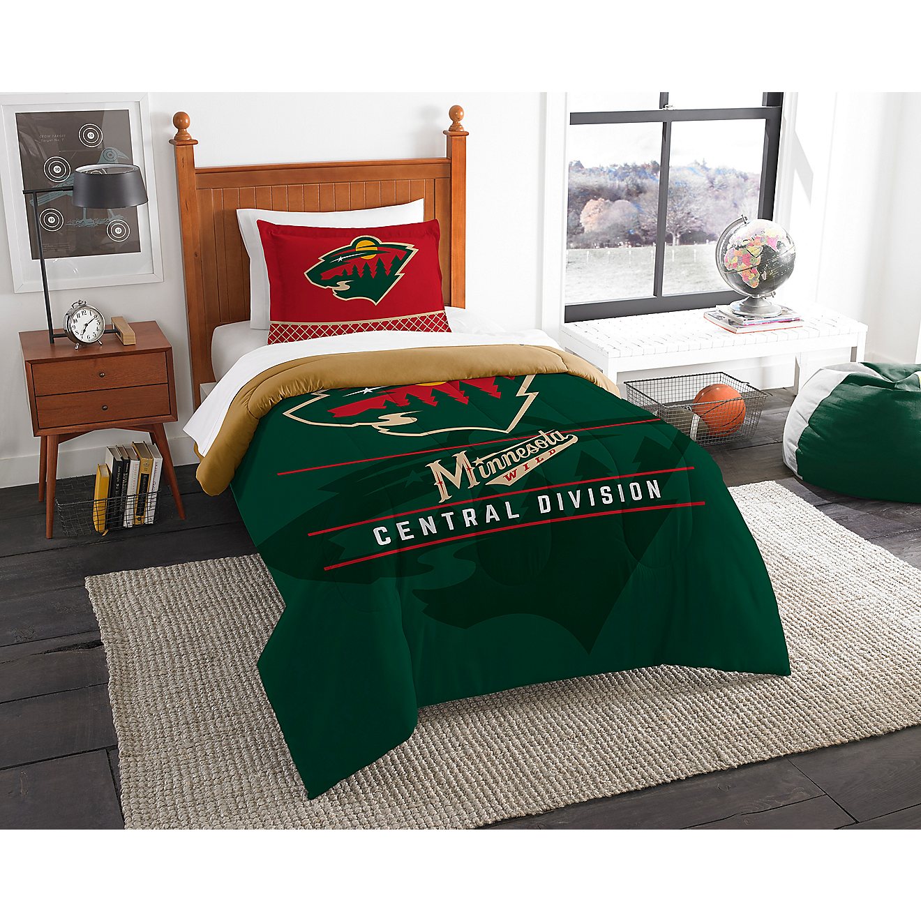 The Northwest Company Minnesota Wild 2-Piece Draft Twin Bedding Set                                                              - view number 1