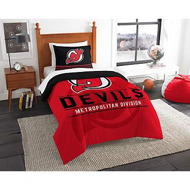 The Northwest Company New Jersey Devils 2-Piece Draft Twin Bedding Set                                                          