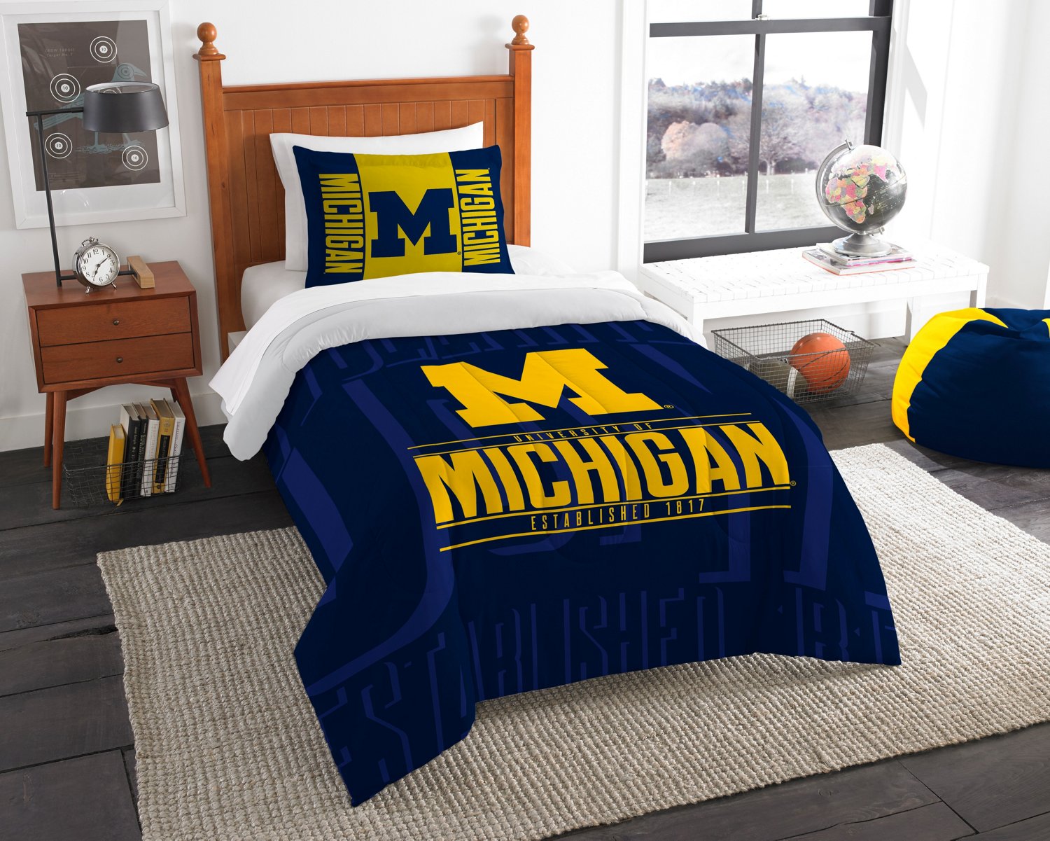 The Northwest Company University of Michigan 2-Piece Modern Take Twin ...