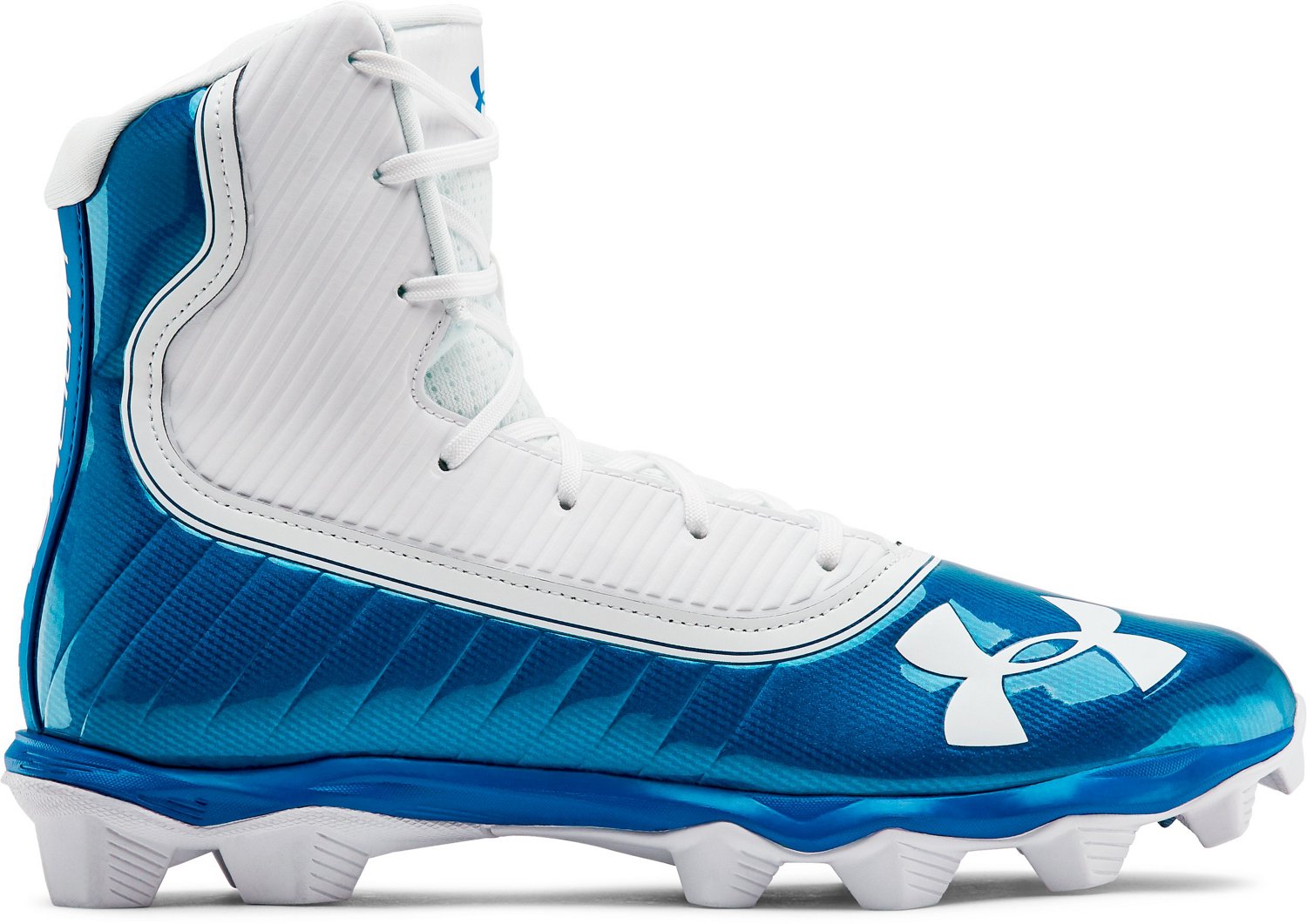 blue under armour cleats