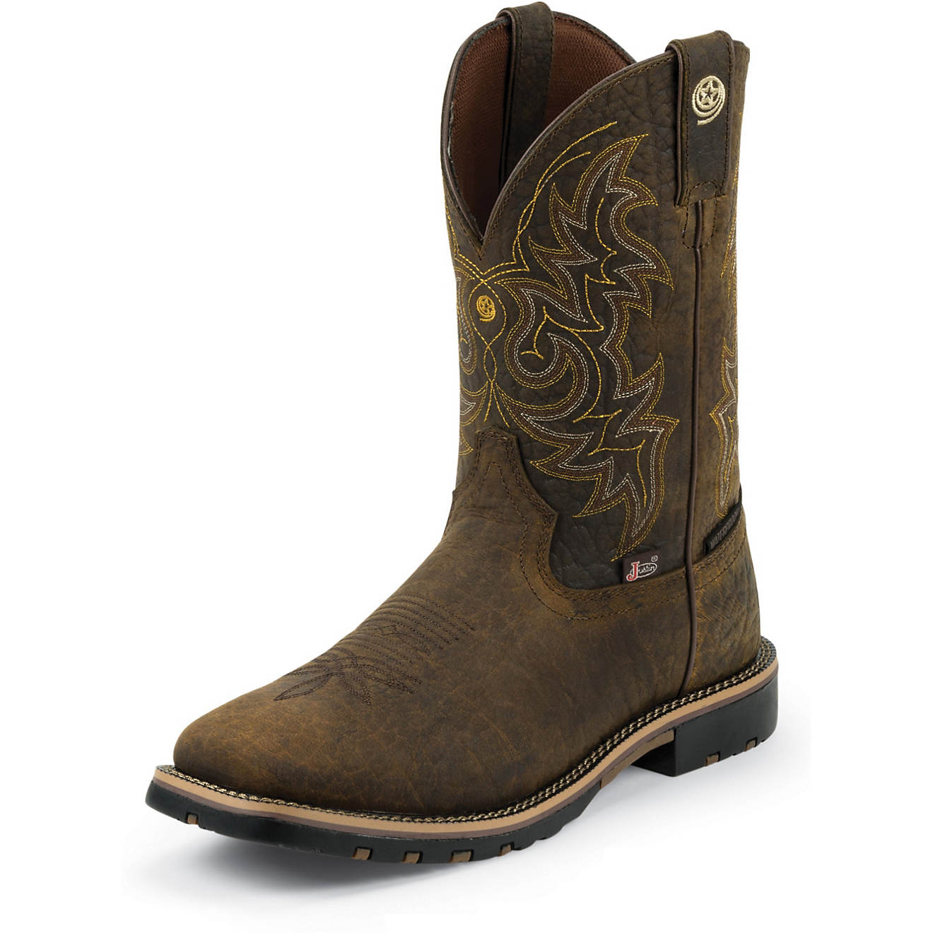 Justin Men's Fireman George Strait Western Boots                                                                                 - view number 1