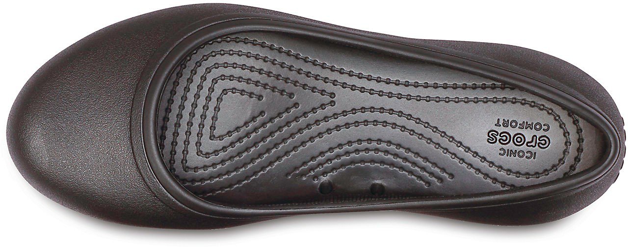 crocs women's work flats