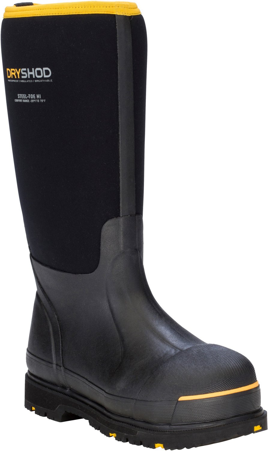 steel toe rain boots academy