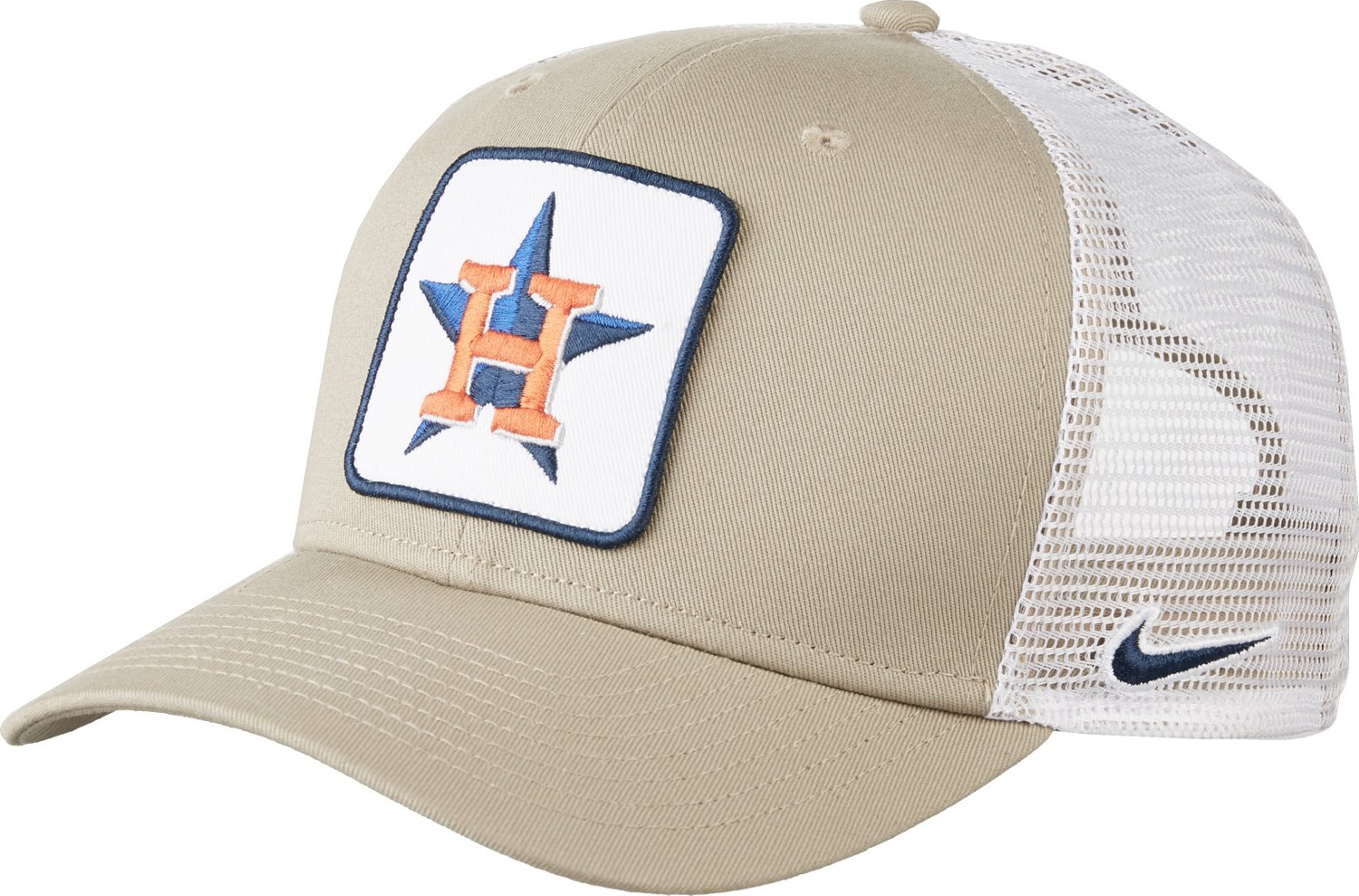 Nike Men's Houston Astros C99 Adjustable Retro Logo Trucker Cap Academy