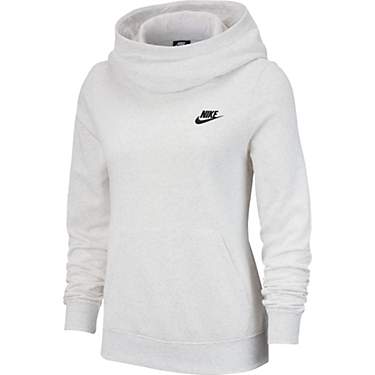 Nike Women's  Sportswear Funnel-Neck Club Fleece Hoodie Sweatshirt                                                              