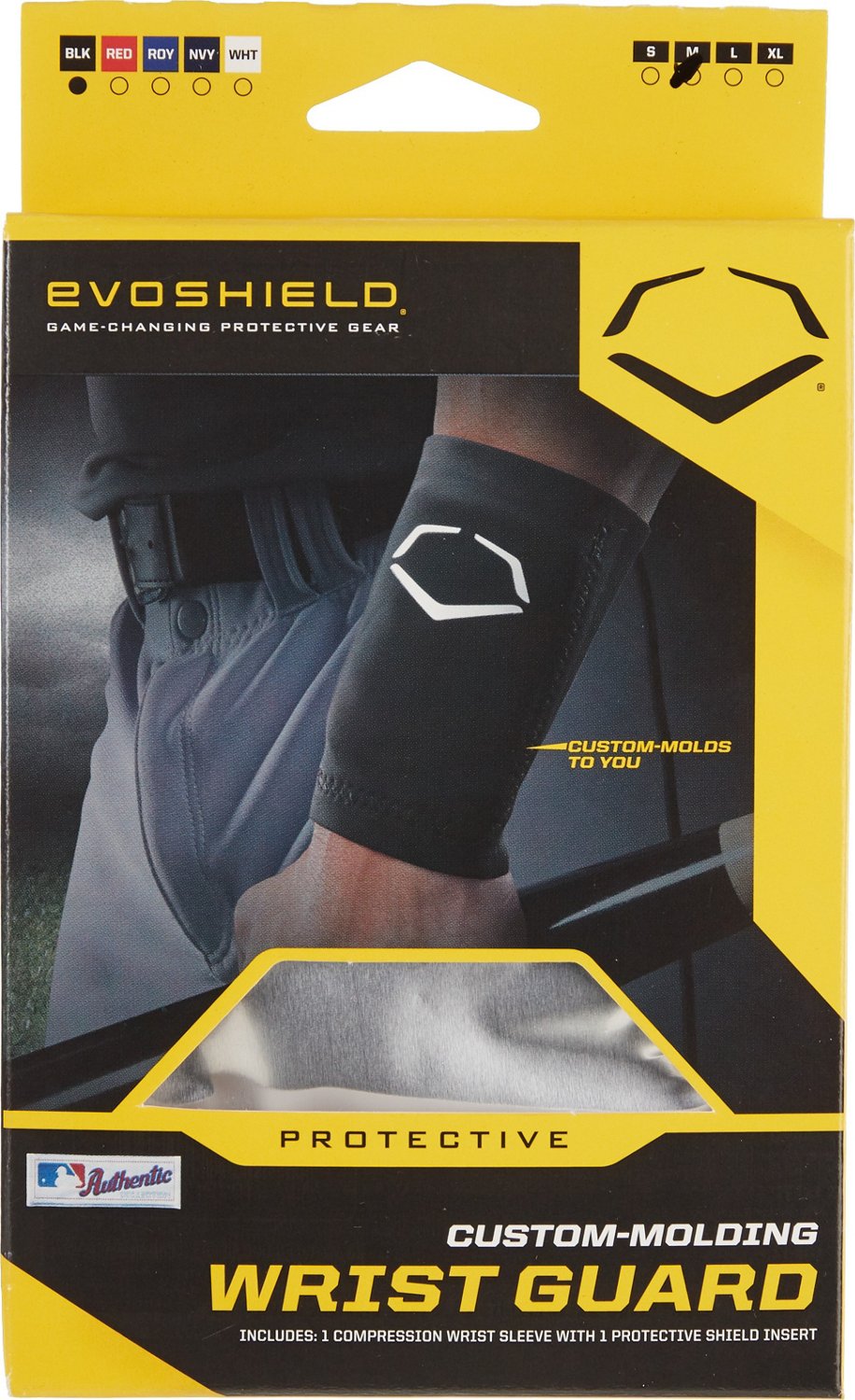 EvoShield Solid Protective Wrist Guard Academy