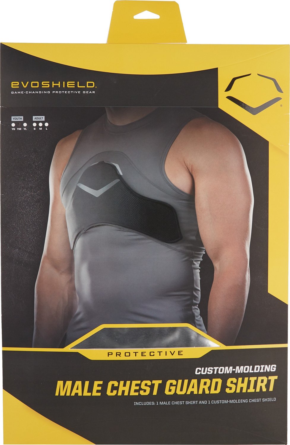 evoshield youth chest guard shirt