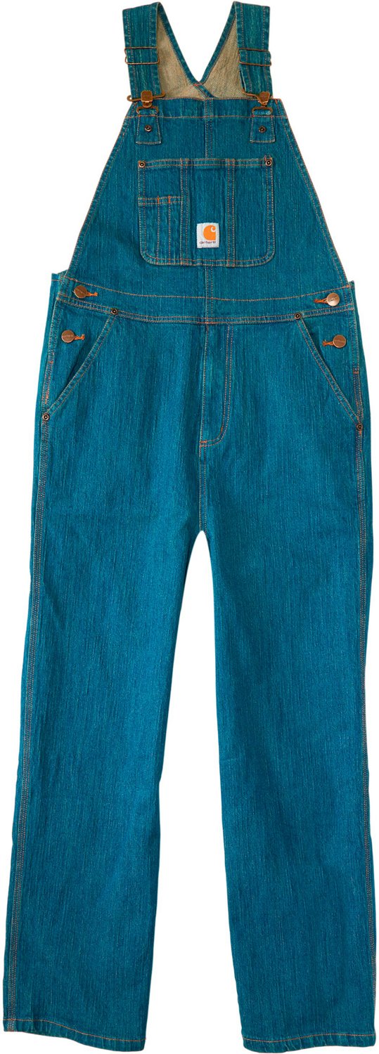 Carhartt Infant Boys' Washed Denim Bib Overalls Academy