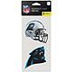 WinCraft Carolina Panthers Perfect Cut Decal 4 in x 4 in 2-Piece Set                                                             - view number 1 image