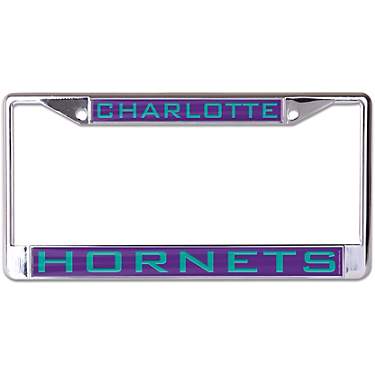 WinCraft Charlotte Hornets Inlaid Metal License Plate Frame                                                                     
