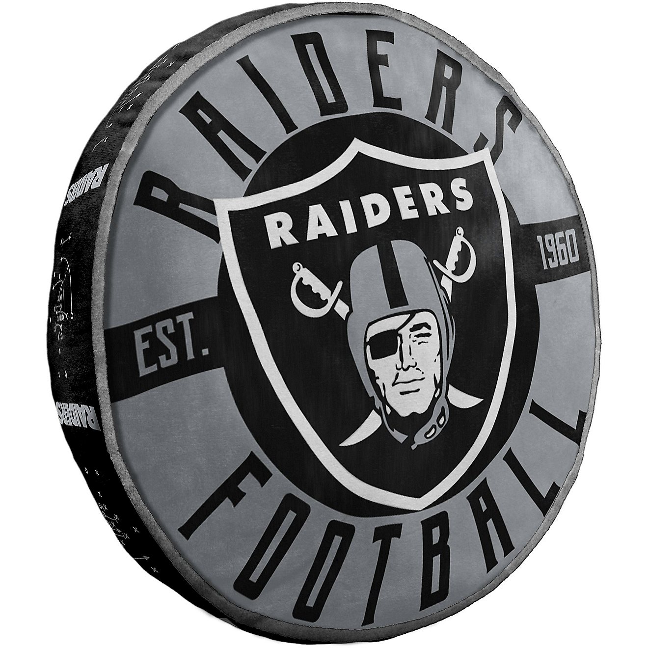 The Northwest Company Oakland Raiders 15 in Cloud Pillow                                                                         - view number 1
