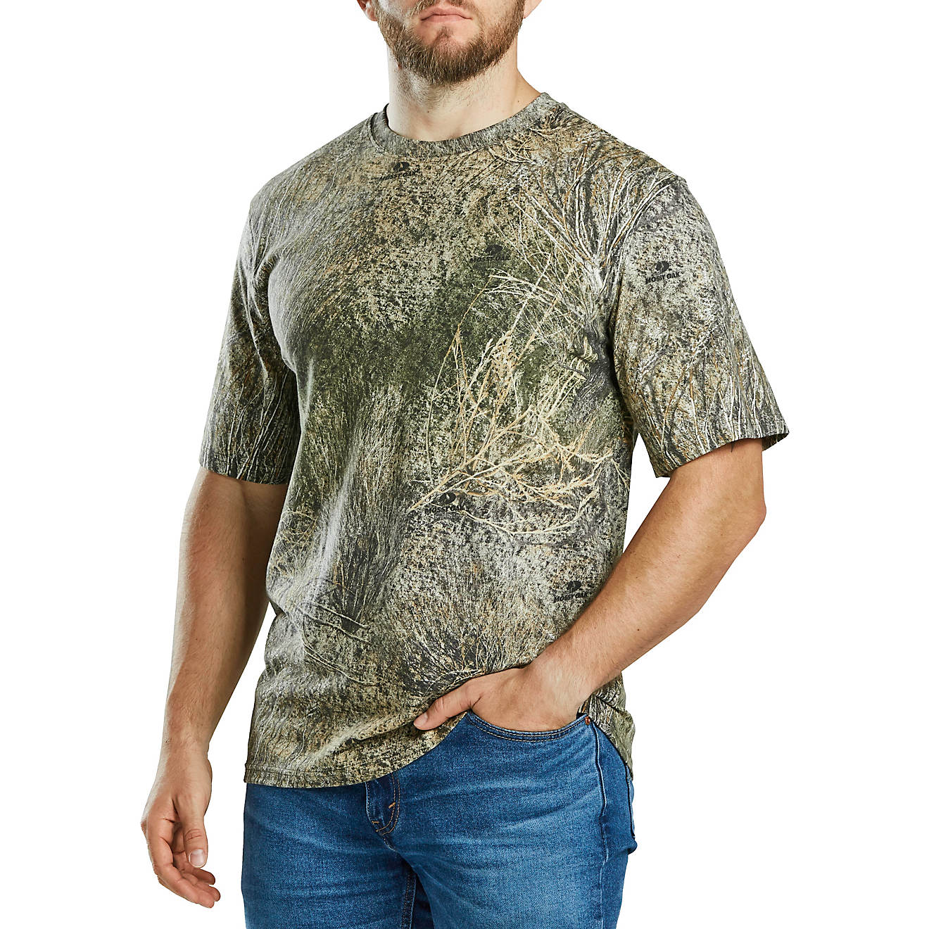 Magellan Outdoors Men's Hill Zone Camo T-shirt                                                                                   - view number 1