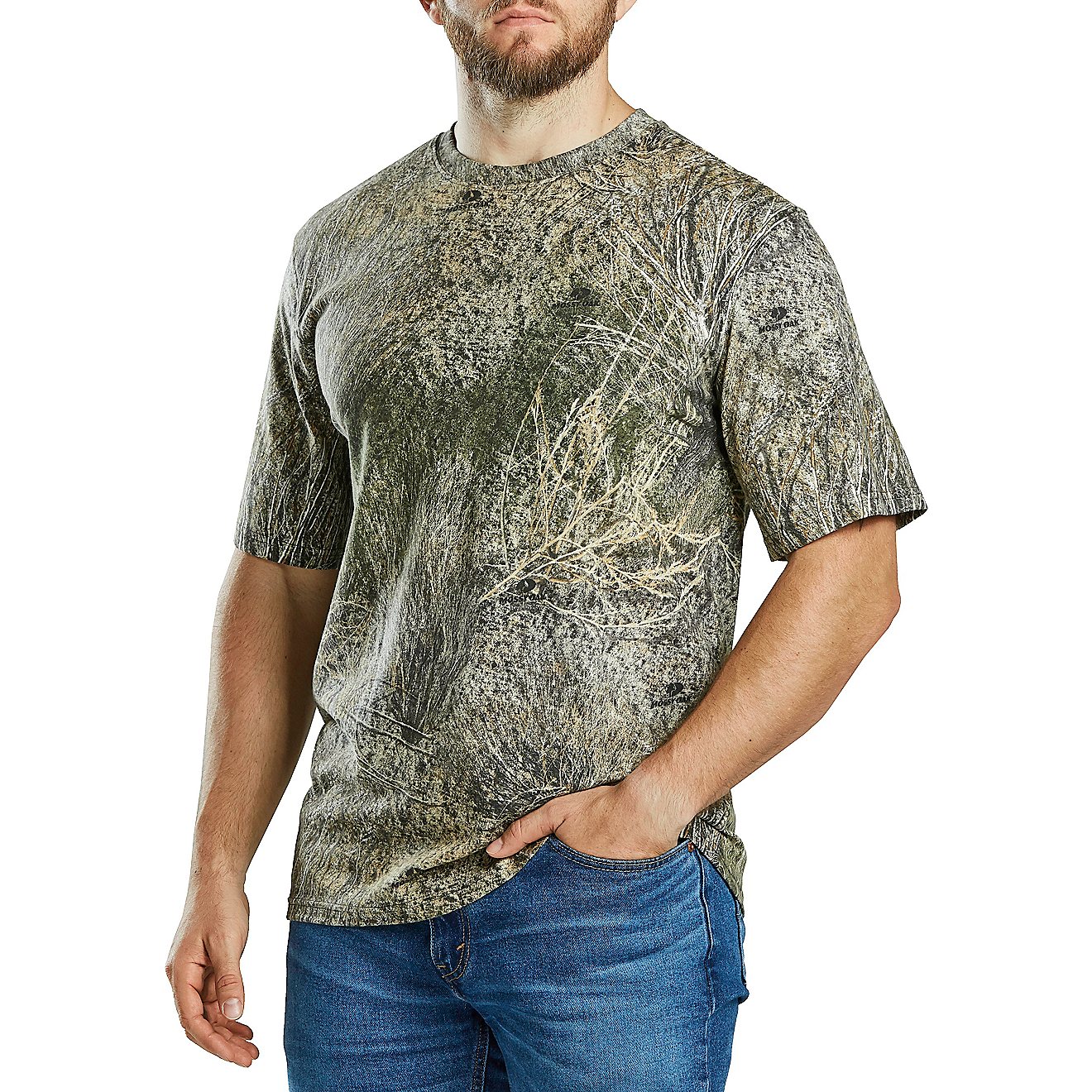 Magellan Outdoors Men's Hill Zone Camo T-shirt                                                                                   - view number 1