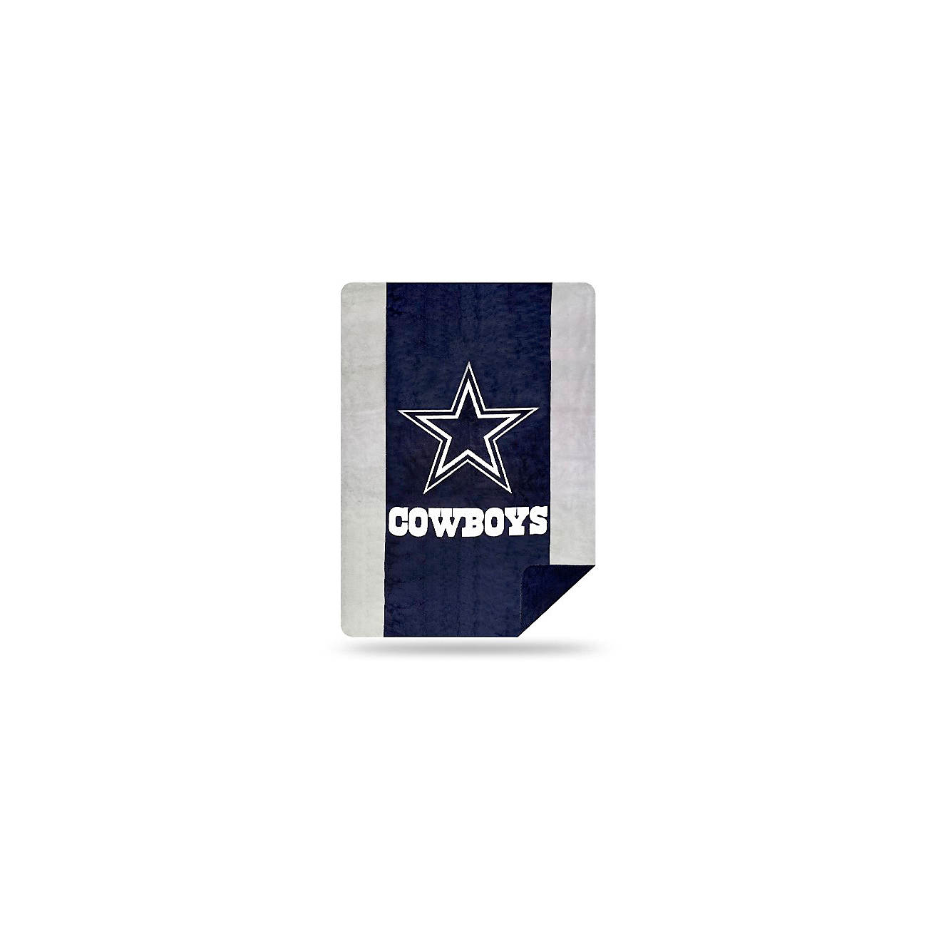 The Northwest Company NFL Dallas Cowboys Silver Knit Throw                                                                       - view number 1