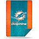 The Northwest Company NFL Miami Dolphins Silver Knit Throw                                                                       - view number 1 image