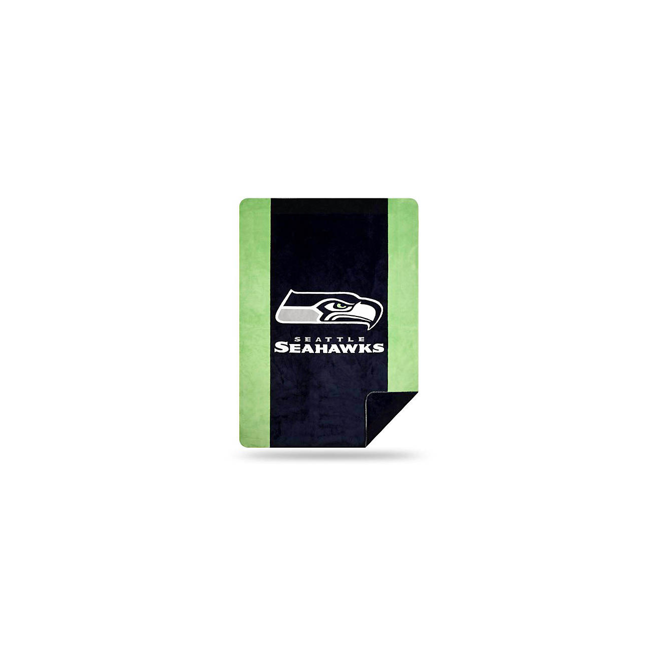 The Northwest Company Seattle Seahawks 60 x 70 in Silver Knit Throw Blanket                                                      - view number 1