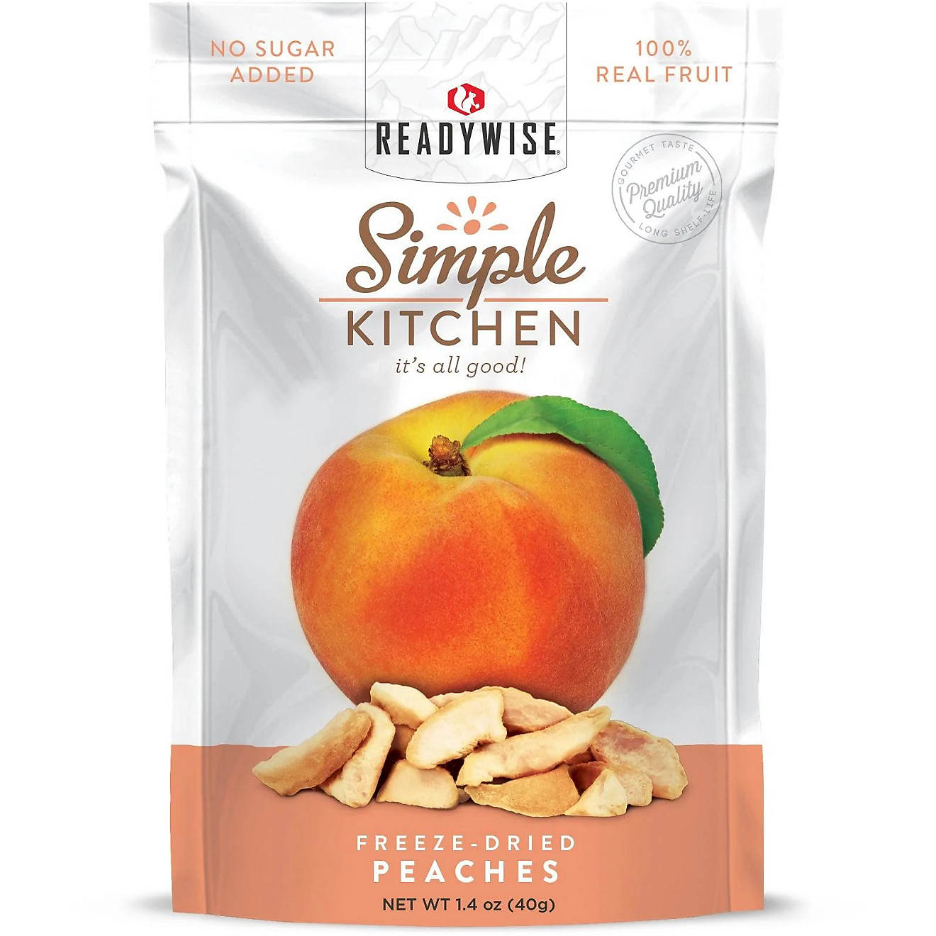 Wise Company Simple Kitchen Freeze-Dried Peaches                                                                                 - view number 1