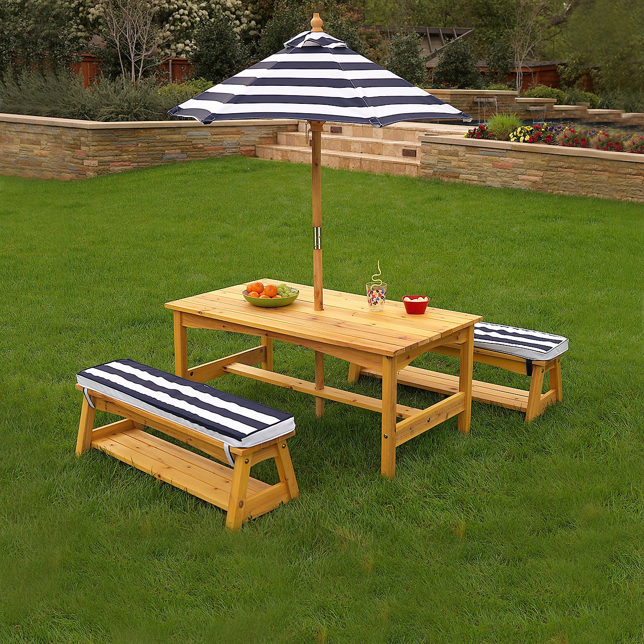 KidKraft Outdoor Table & Bench Set                                                                                               - view number 6