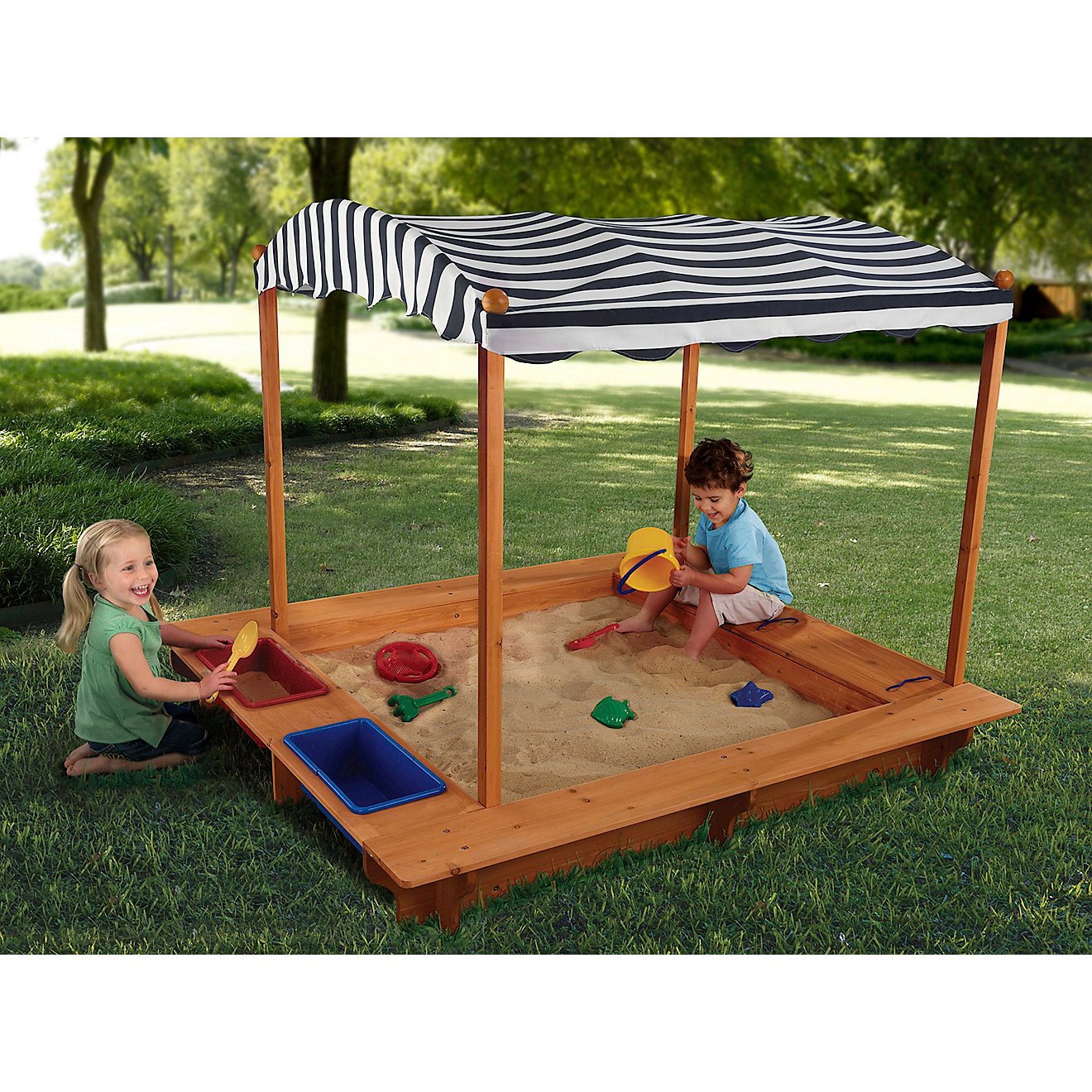 KidKraft Outdoor Sandbox with Canopy                                                                                             - view number 2