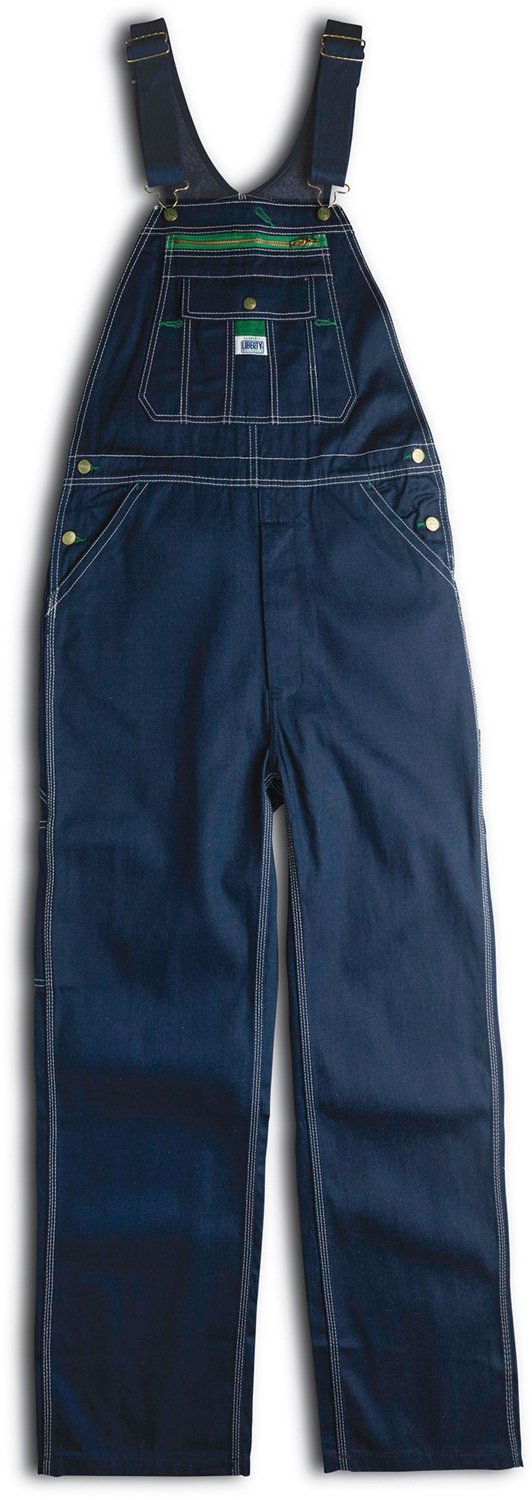 Liberty Men's Rigid Denim Bib Overalls Academy