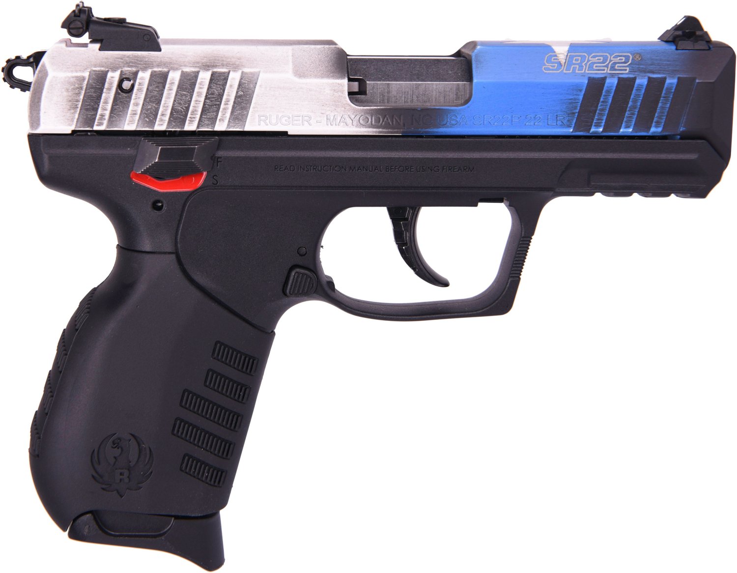 Ruger SR22 Texas Flag .22 LR Pistol Academy