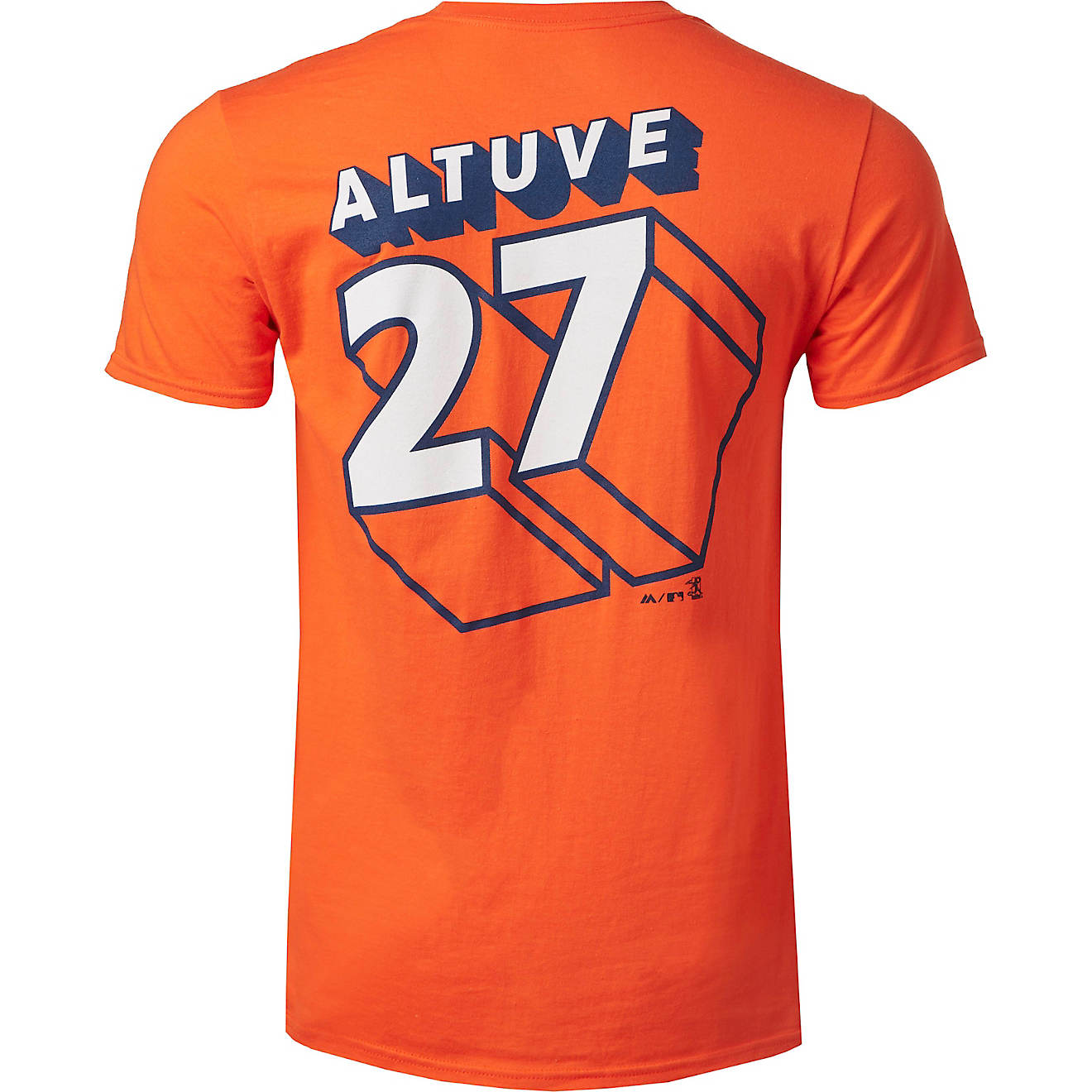 Majestic Men's Houston Astros Altuve Splash Page T-shirt                                                                         - view number 1