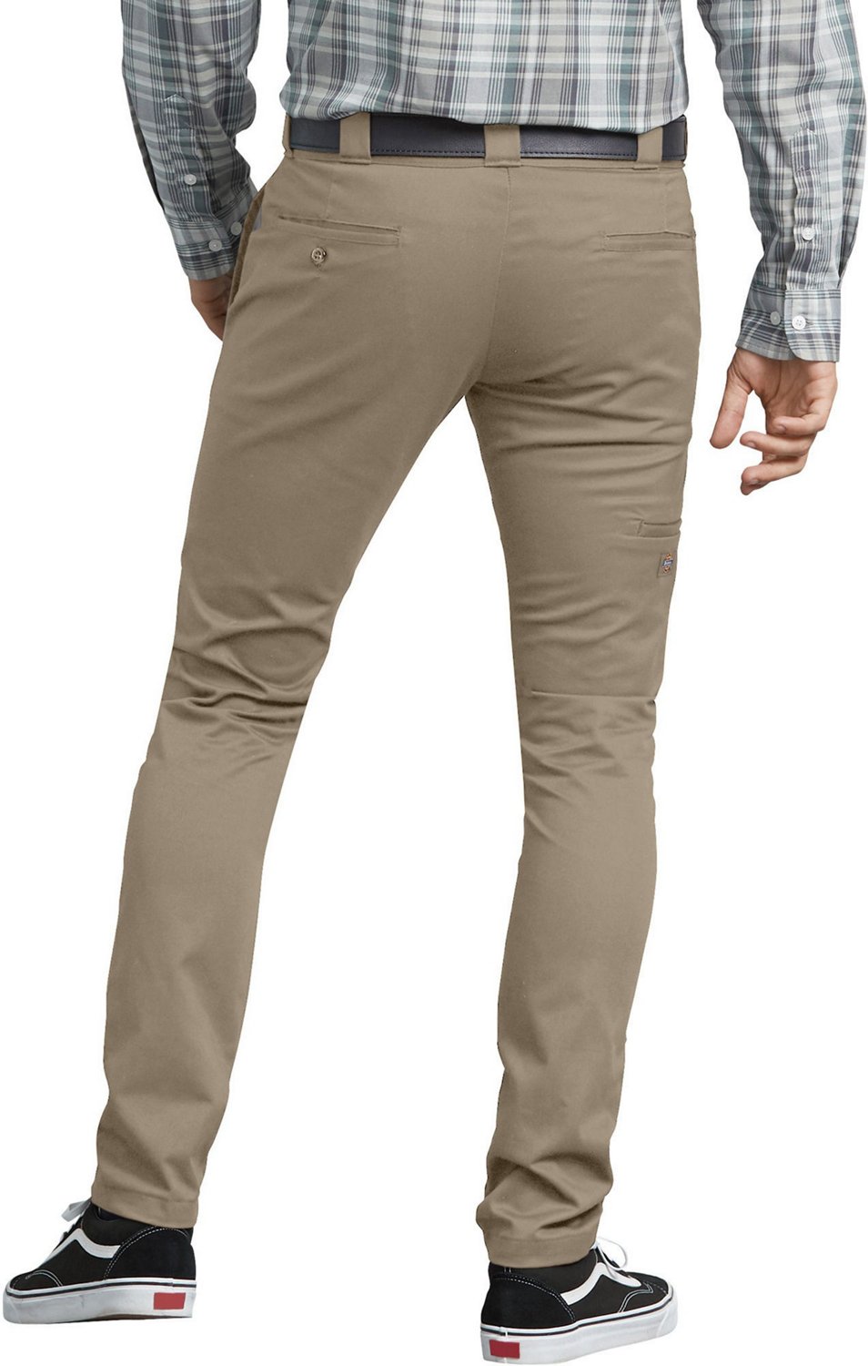 dickies men's flex skinny straight fit work pants
