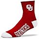 For Bare Feet University of Oklahoma Quarter Socks                                                                               - view number 1 image
