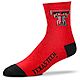 For Bare Feet Texas Tech University Quarter Socks                                                                                - view number 1 image