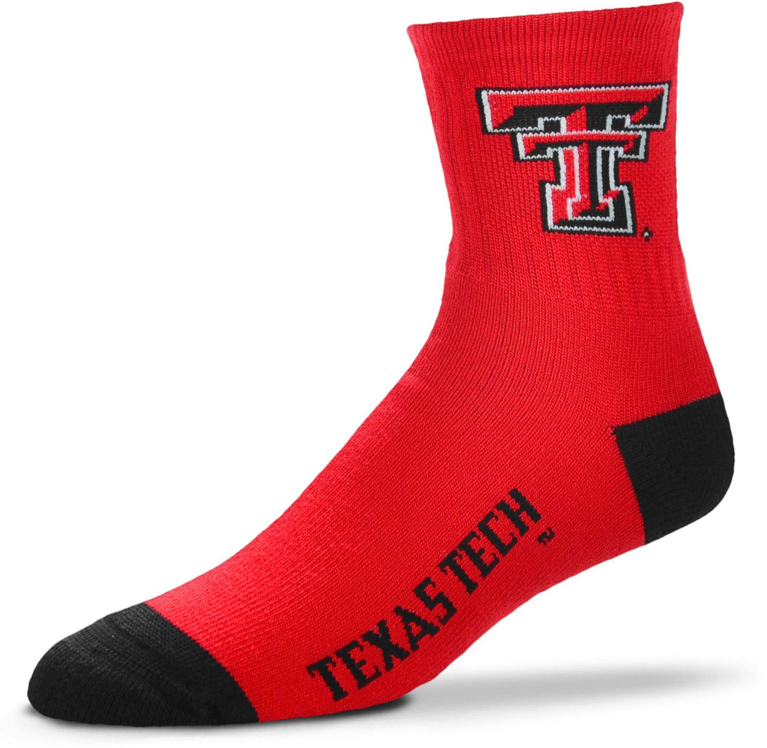 thumbnail interactive-video image 1 of Texas Tech Red Raiders Baby Socks - Officially Licensed Toe Bootie Socks For Future Fans 1 of 12
