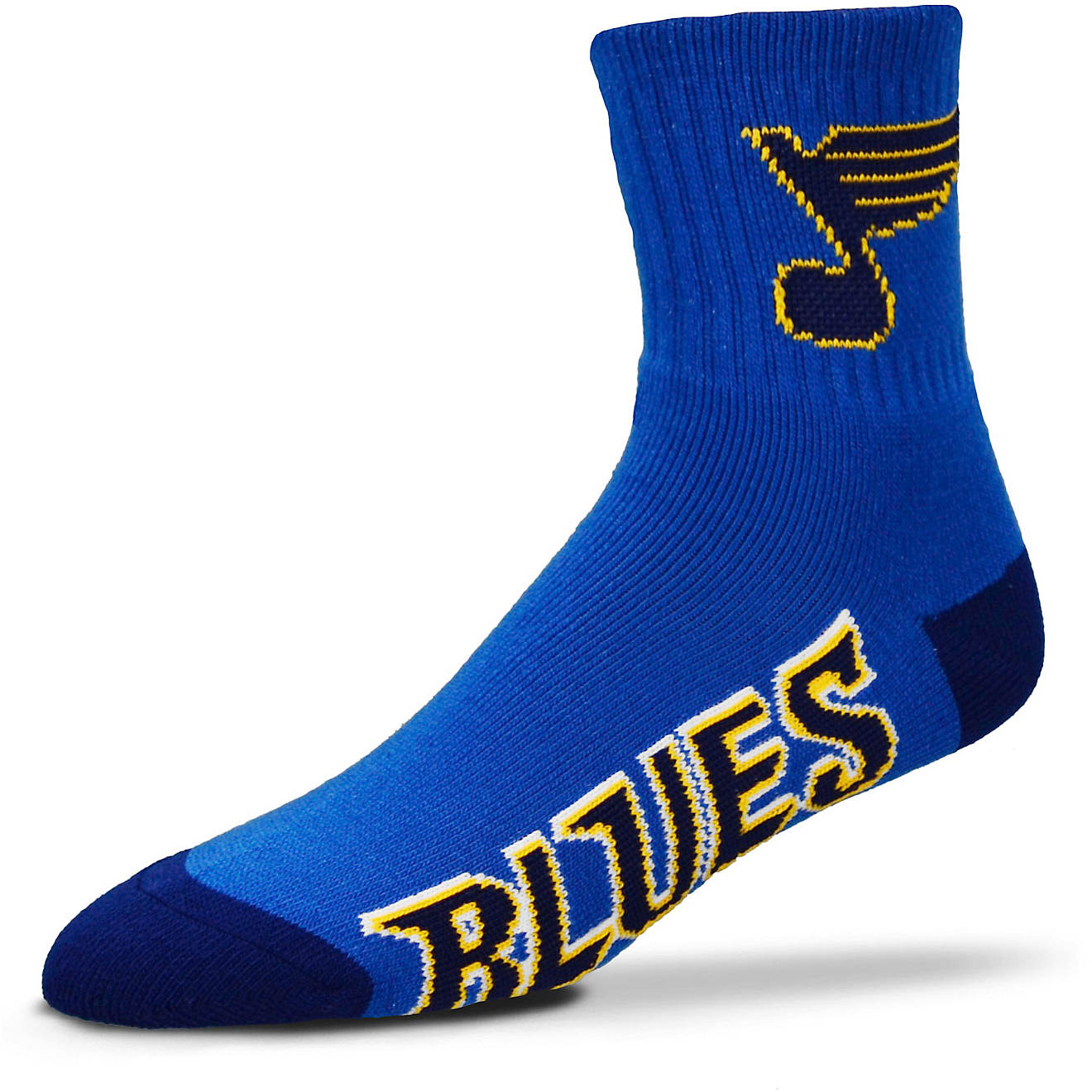 For Bare Feet St. Louis Blues Quarter Socks                                                                                      - view number 1