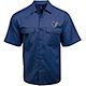 Antigua Men's Houston Texans Game Day Woven Fishing Shirt                                                                        - view number 1 image