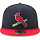 New Era Men's St. Louis Cardinals Authentic Collection 59FIFTY Cap                                                               - view number 2 image