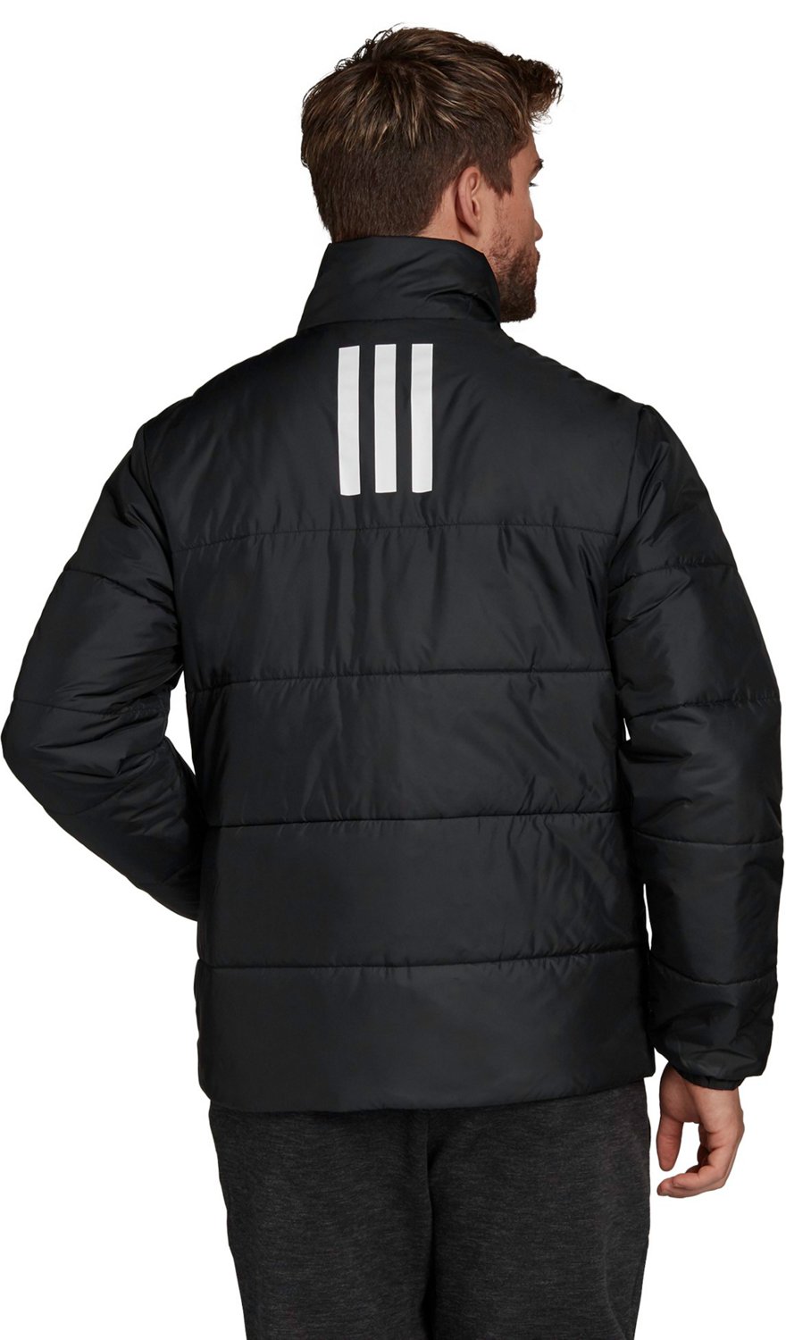 adidas Men's Basic 3-Stripes Insulated Jacket | Academy