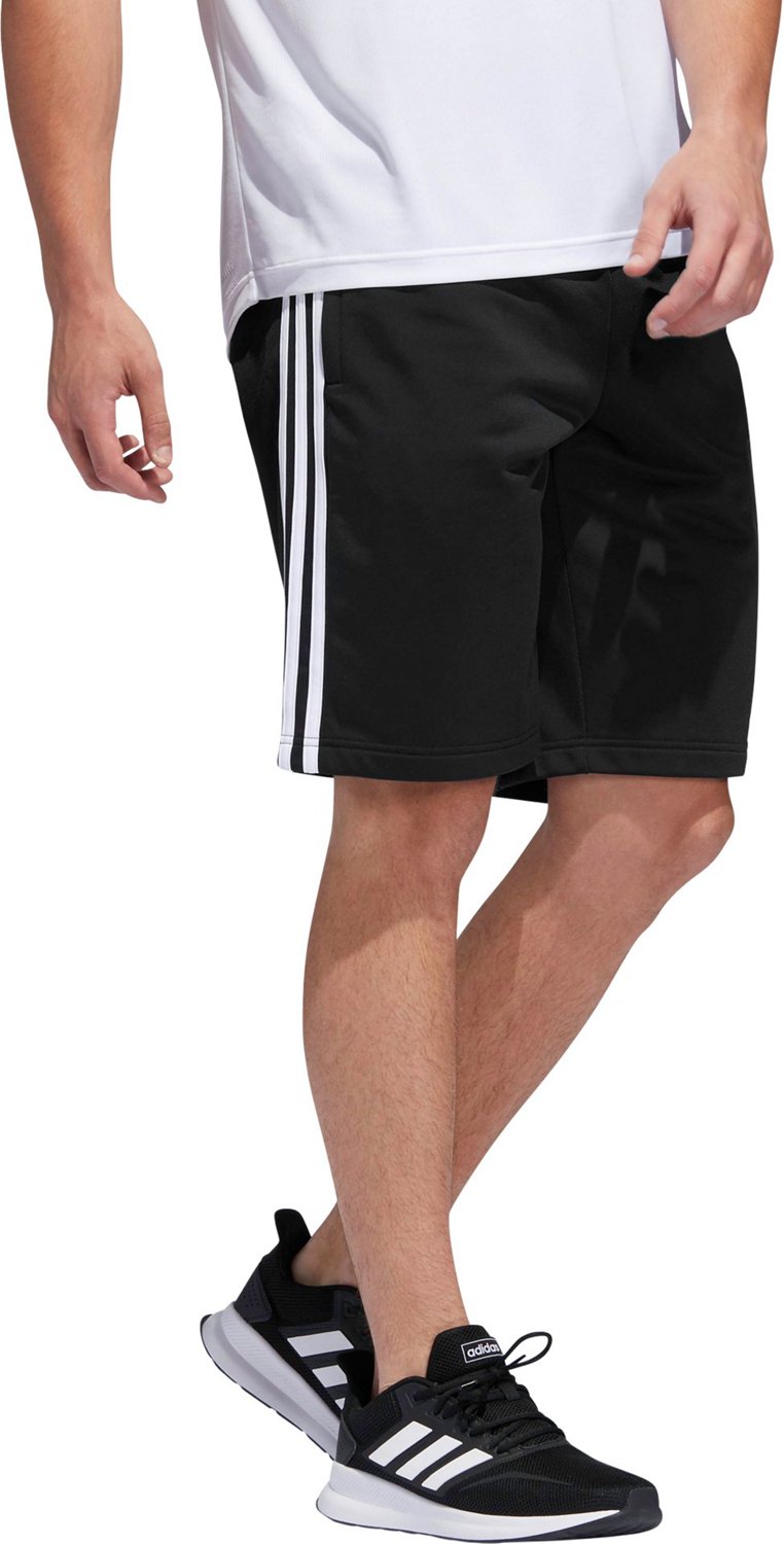 adidas Men's Essential 3-Stripes Tricot Shorts 10 in | Academy