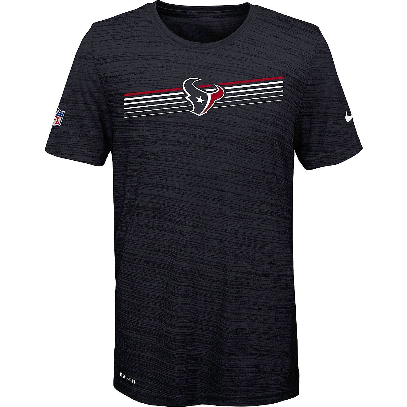 Nike Boys' Houston Texans Legend Velocity T-shirt                                                                                - view number 1