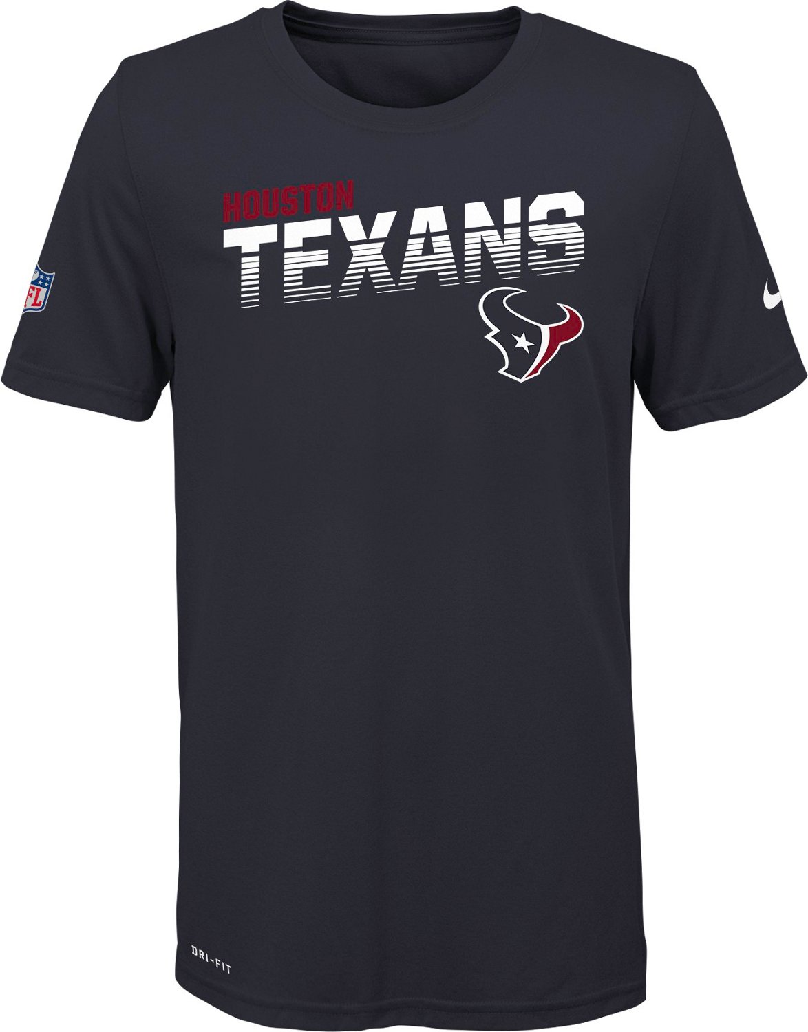 Nike Boys' Houston Texans Sideline T-shirt | Academy