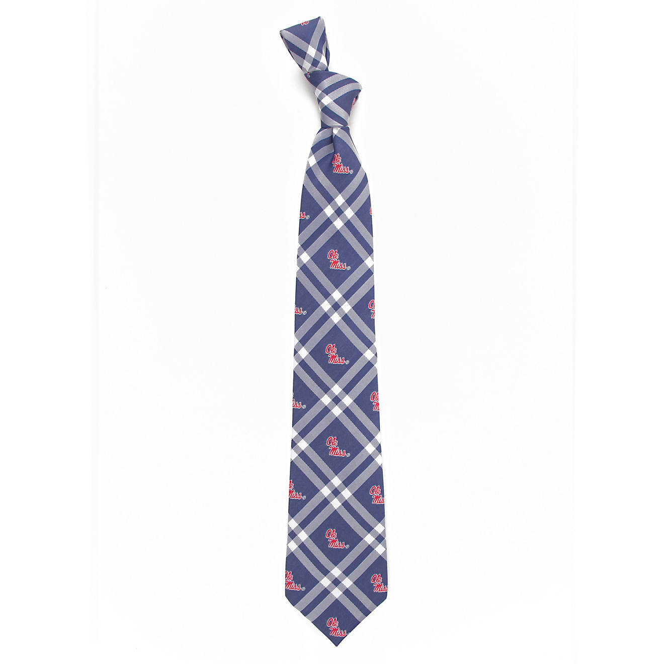 Eagles Wings Men's University of Mississippi Rhodes Woven Necktie                                                                - view number 1